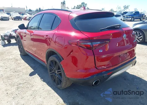 2018 Alfa Romeo Stelvio Ti Sport Awd из США, поврежденный, VIN ZASFAKNN0J7B73041